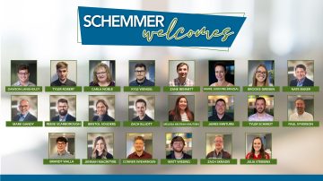 Schemmer Welcomes 22 New Team Members