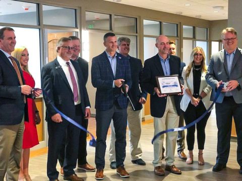 Schemmer Attends Ribbon Cutting for The Link