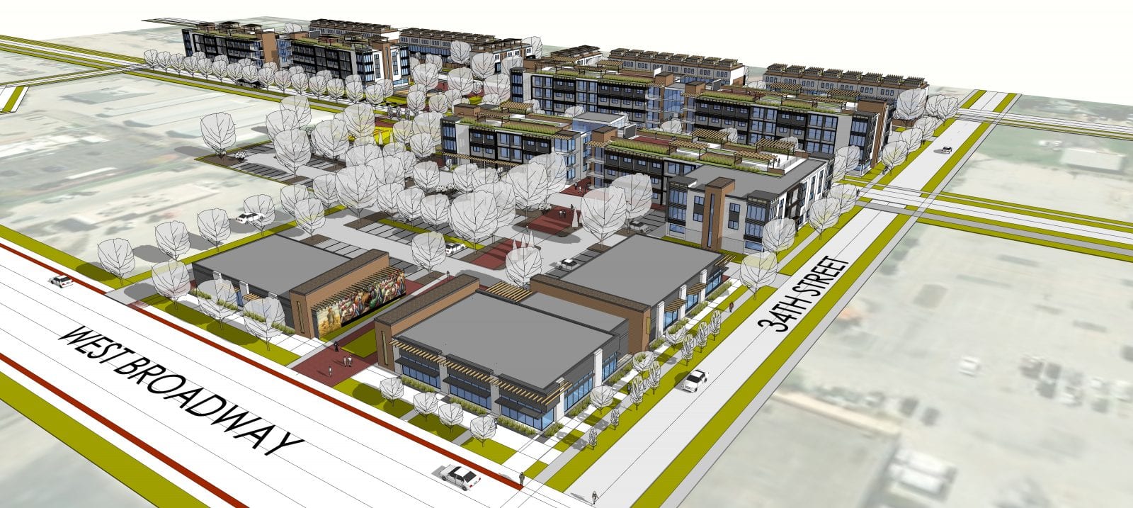 34th street and 1st avenue development , Schemmer