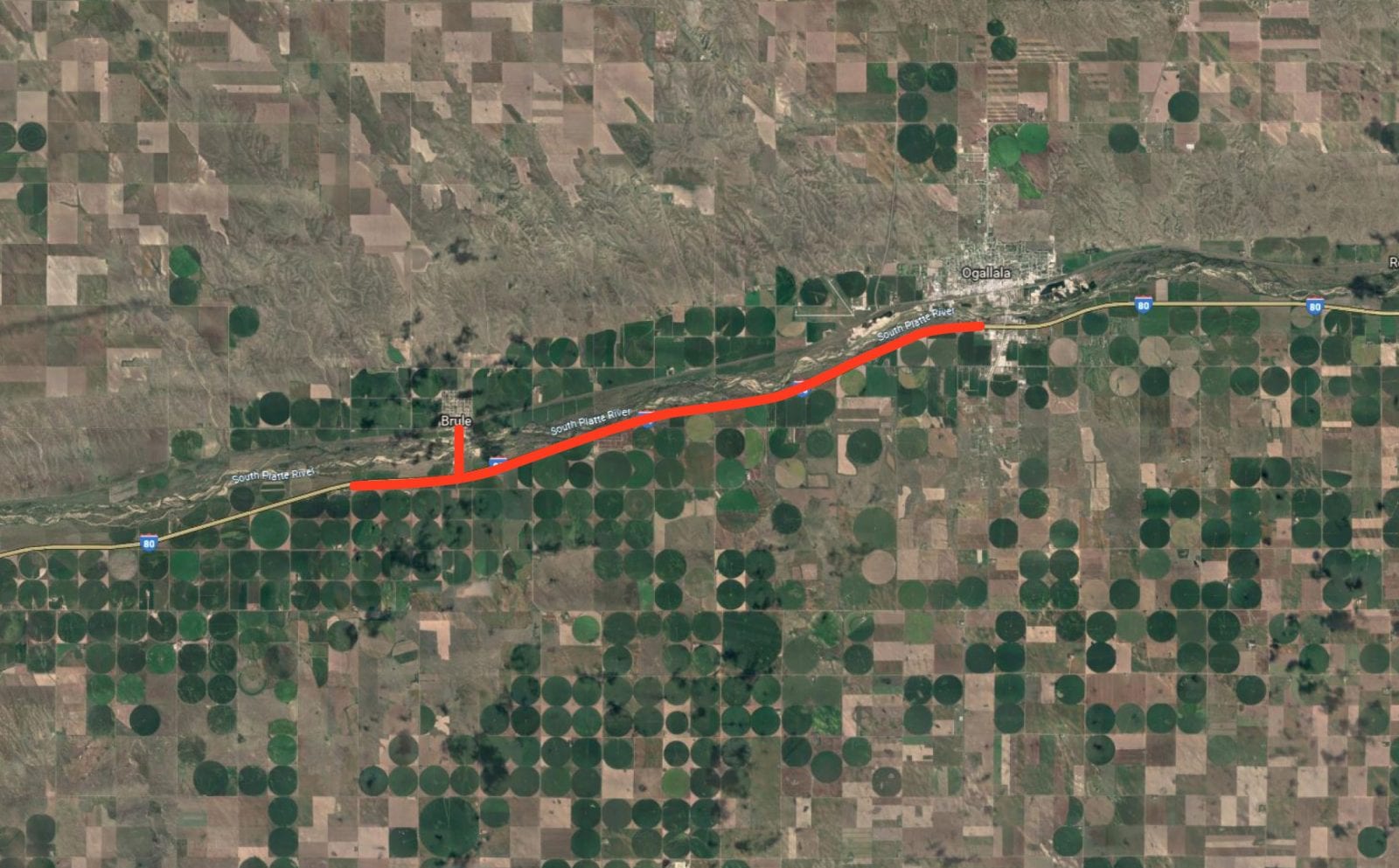 I-80 Brule to Ogallala