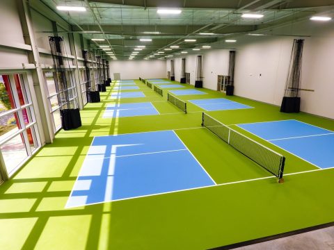 Iowa West Field Club Pickleball Court