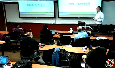 Schemmer’s Jason Heinze Speaks to UNO’s MBA Class of 2019