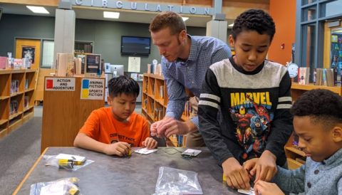 Schemmer’s Macklin & Schicker Teach Electrical Engineering to OPS Students