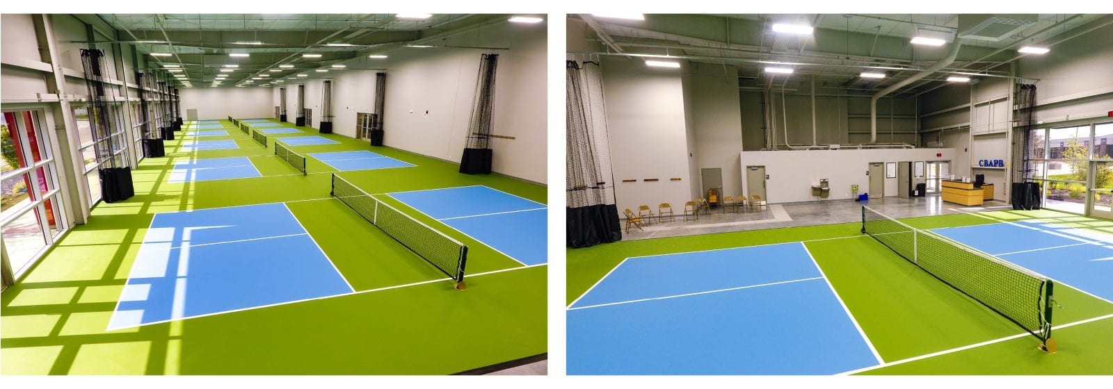 Iowa West Field Club Pickleball Court 