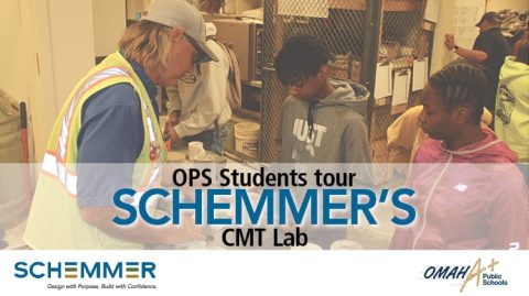 OPS Students Tour Schemmer's CMT Lab