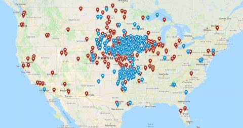 Schemmer's Geographic Reach All over the United States