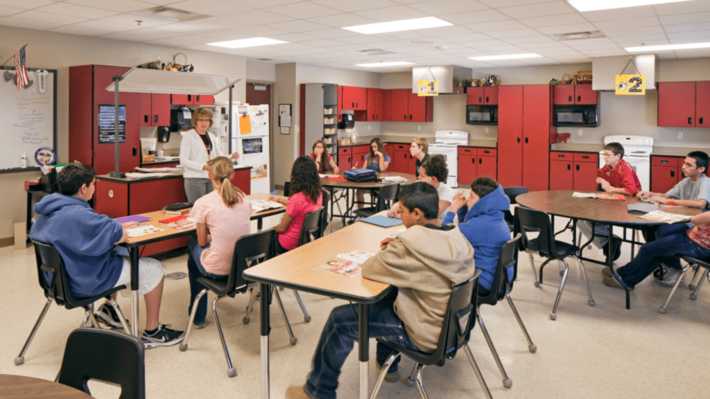 Bluffs Middle School in Scottsbluff, Nebraska